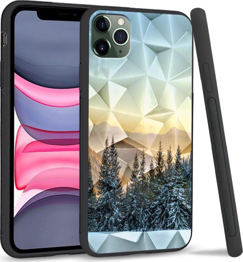 Super Fashion Etui na telefon Apple Iphone 11 Pro Max Crystal Pokrowiec Cool Winter 1