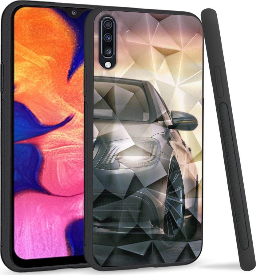 Super Fashion Etui na telefon Samsung Galaxy A70 Crystal Case Stop me if you can 1