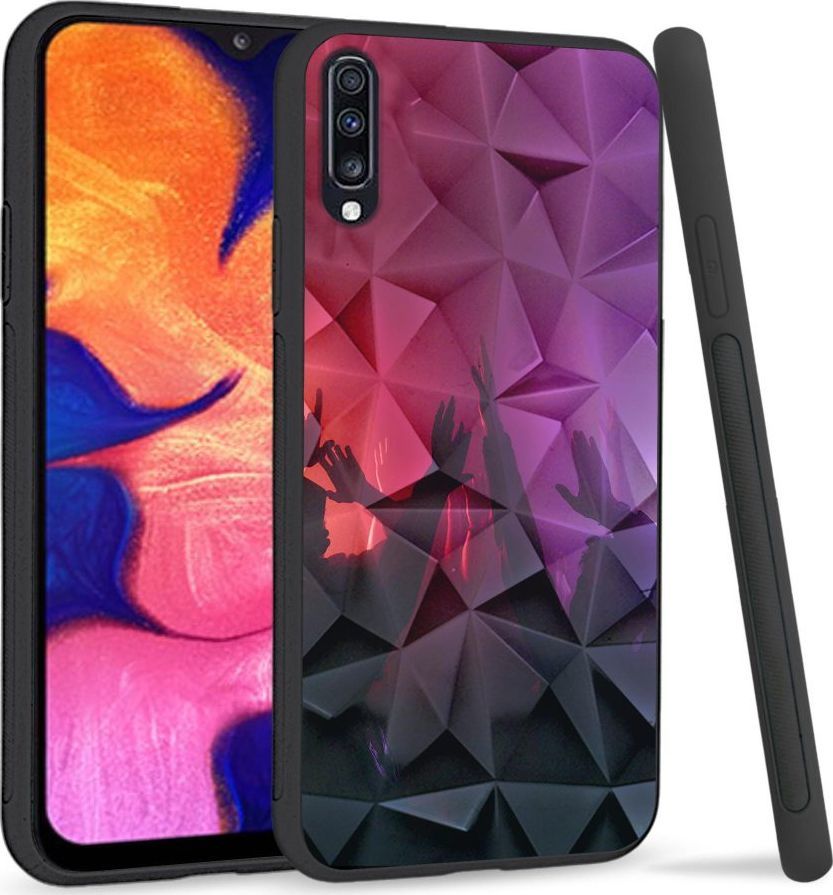 Super Fashion Etui na telefon Samsung Galaxy A70 Crystal Case Party Tonight 1