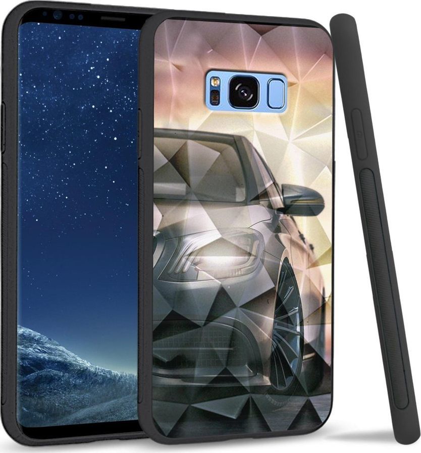 Super Fashion Etui na telefon Samsung Galaxy S8 Crystal Case Stop me if you can 1