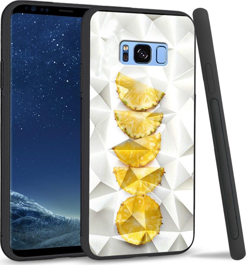 Super Fashion Etui na telefon Samsung Galaxy S8 Crystal Case Pineapple pieces 1