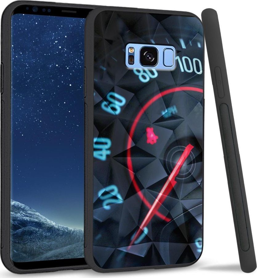 Super Fashion Etui na telefon Samsung Galaxy S8 Crystal Case Need for speed 1