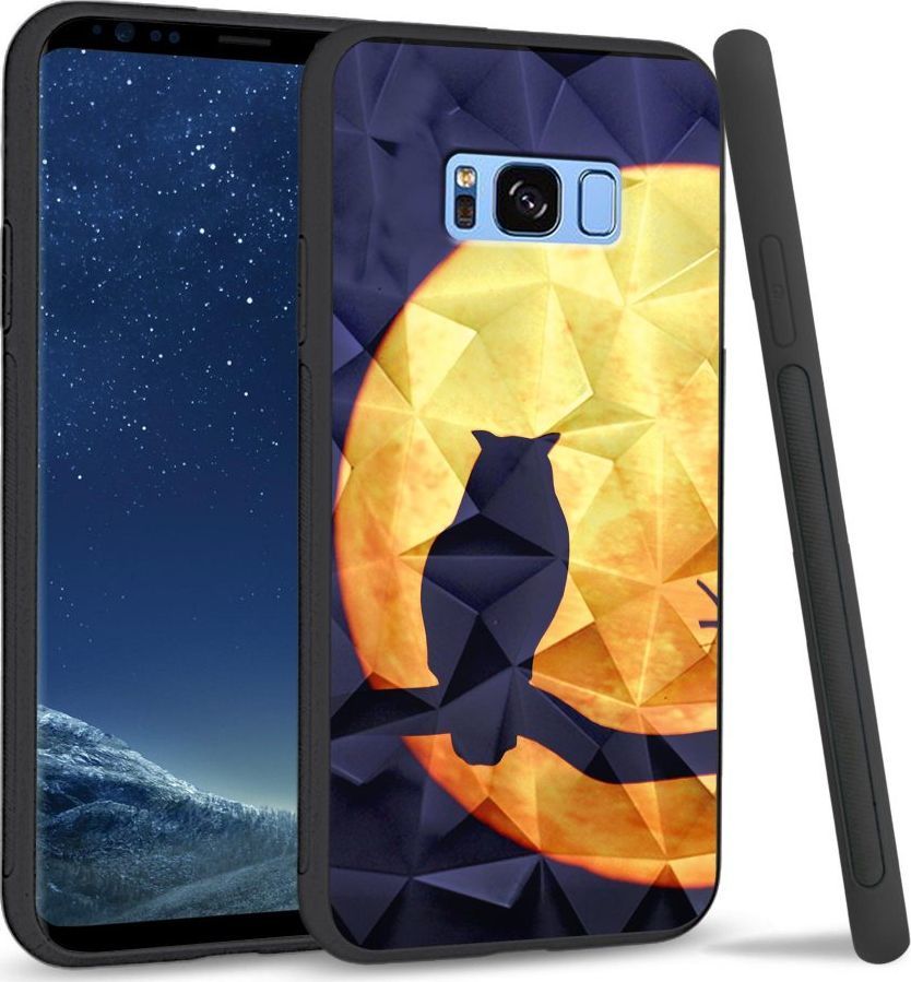 Super Fashion Etui na telefon Samsung Galaxy S8 Crystal Case Night Owl 1