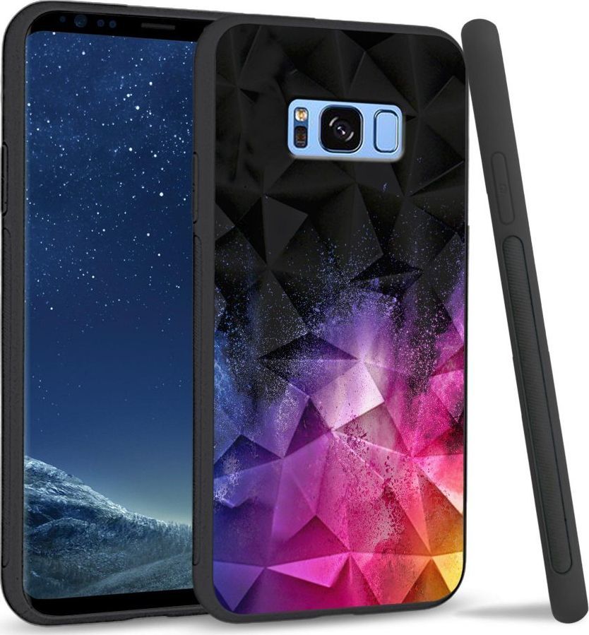 Super Fashion Etui na telefon Samsung Galaxy S8 Crystal Case Splash Colors 1