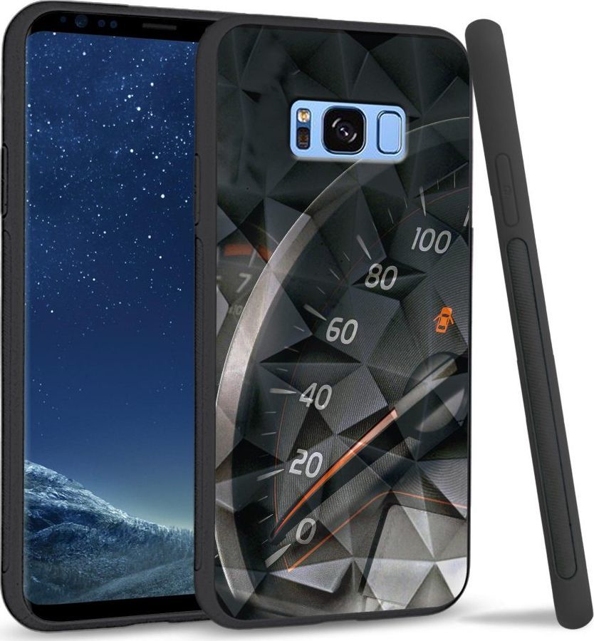 Super Fashion Etui na telefon Samsung Galaxy S8 Crystal Case Speed Limit 1