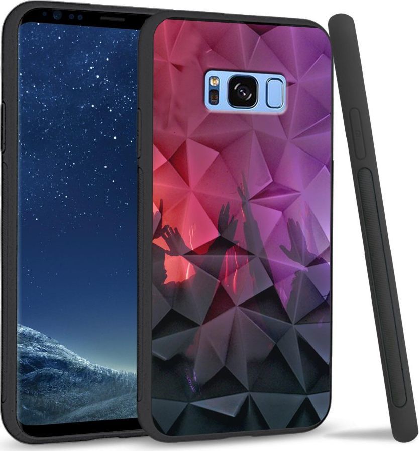 Super Fashion Etui na telefon Samsung Galaxy S8 Crystal Case Party Tonight 1
