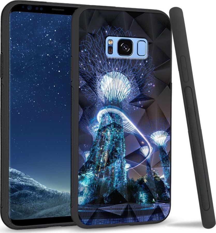 Super Fashion Etui na telefon Samsung Galaxy S8 Crystal Case Architectural Marvel 1