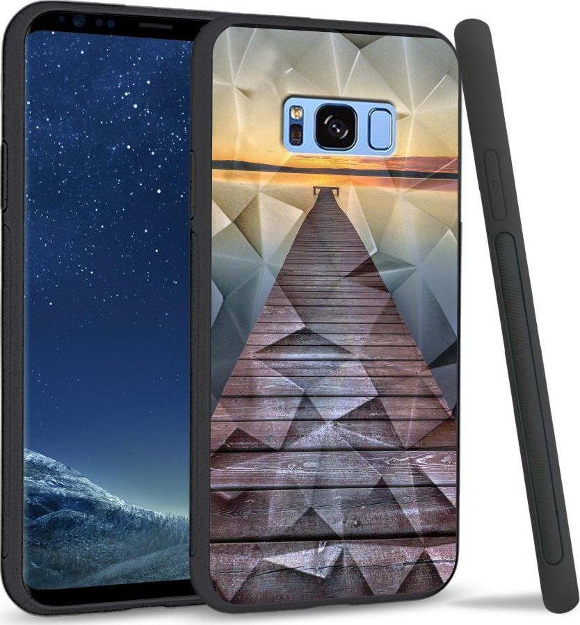Super Fashion Etui na telefon Samsung Galaxy S8 Crystal Case Pier 1