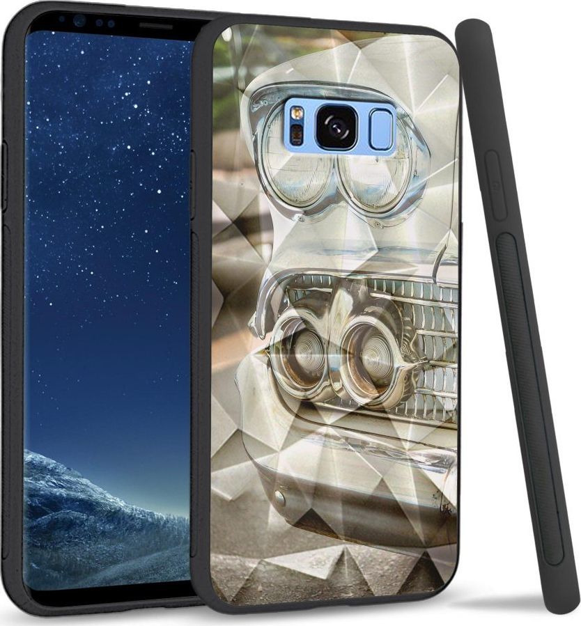 Super Fashion Etui na telefon Samsung Galaxy S8 Plus Crystal Case Vintage 1