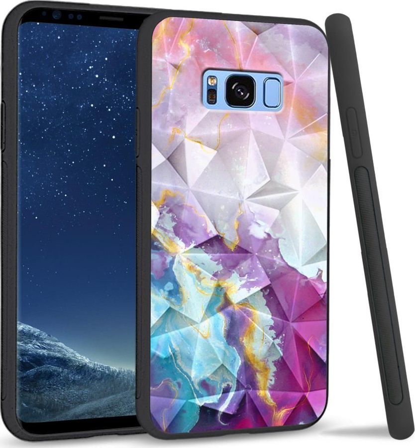 Super Fashion Etui na telefon Samsung Galaxy S8 Plus Crystal Case Beautiful abstract 1