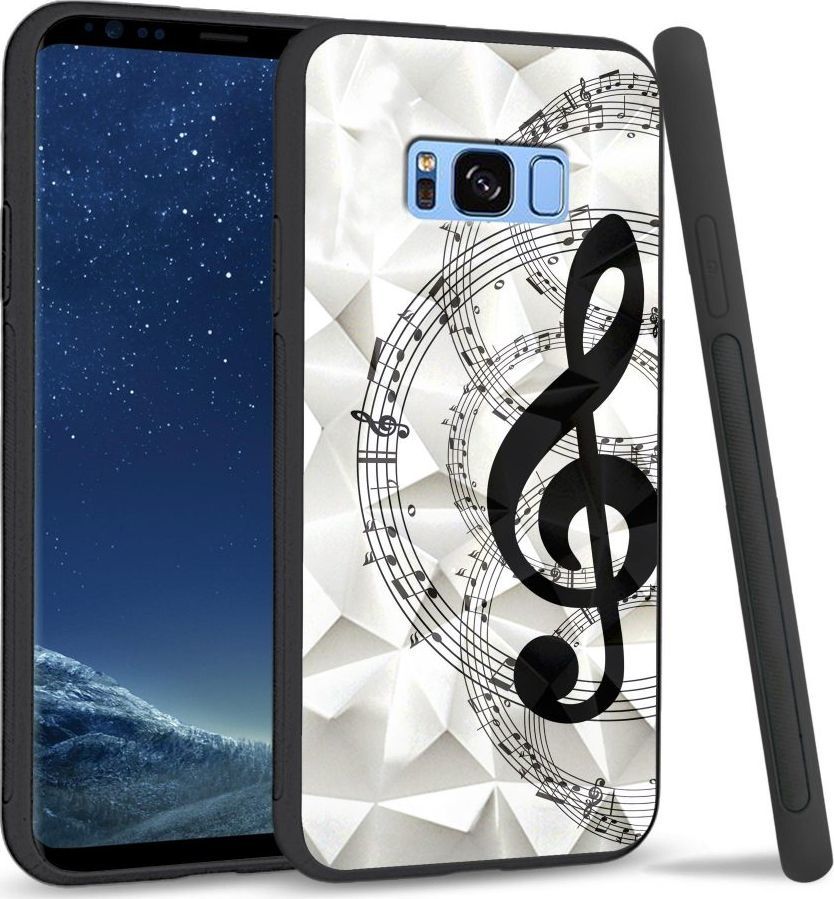 Super Fashion Etui na telefon Samsung Galaxy S8 Plus Crystal Case Symphony 1