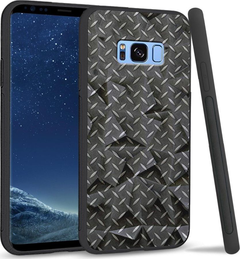 Super Fashion Etui na telefon Samsung Galaxy S8 Plus Crystal Case Metal 1