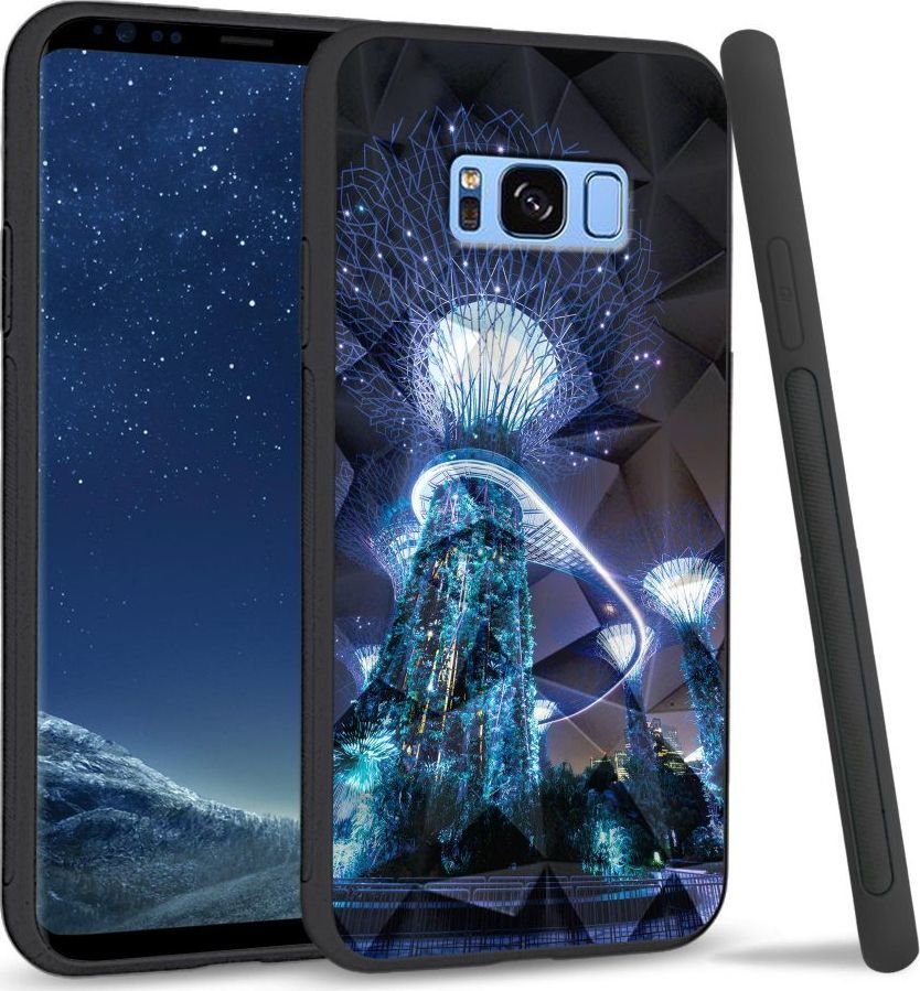 Super Fashion Etui na telefon Samsung Galaxy S8 Plus Crystal Case Architectural Marvel 1