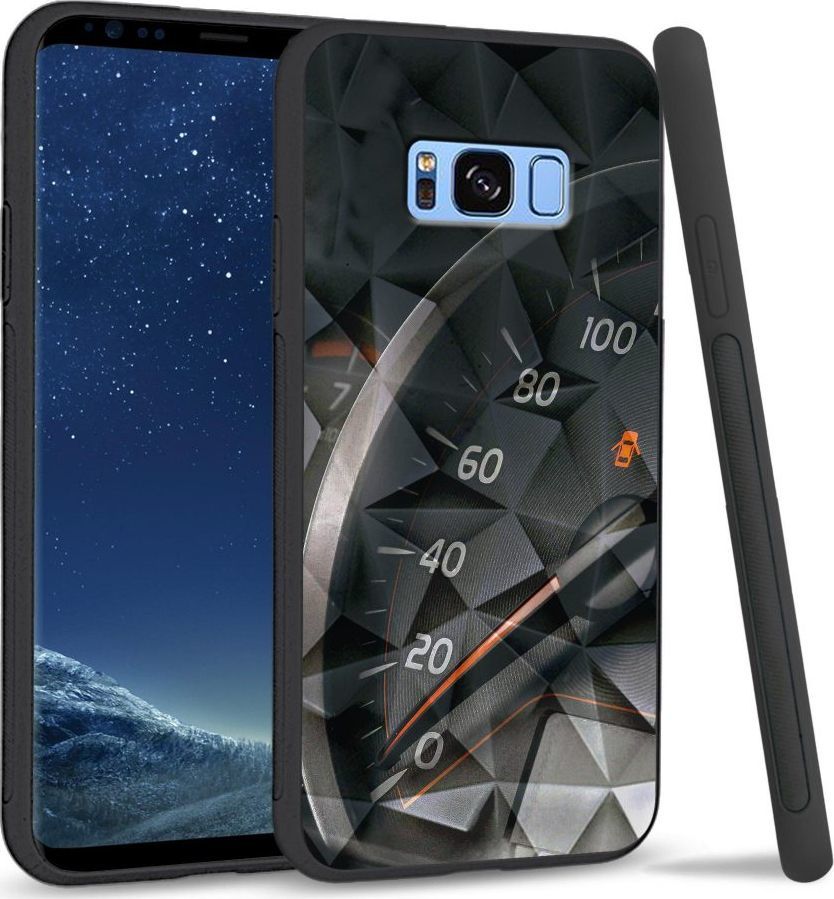 Super Fashion Etui na telefon Samsung Galaxy S8 Plus Crystal Case Speed Limit 1