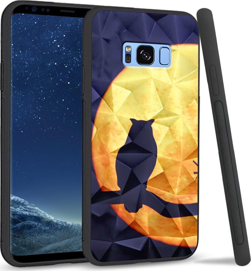 Super Fashion Etui na telefon Samsung Galaxy S8 Plus Crystal Case Night Owl 1