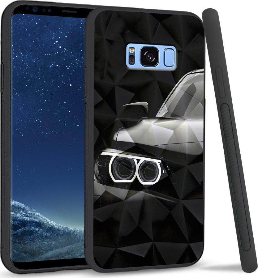 Super Fashion Etui na telefon Samsung Galaxy S8 Plus Crystal Case Car Headlights 1