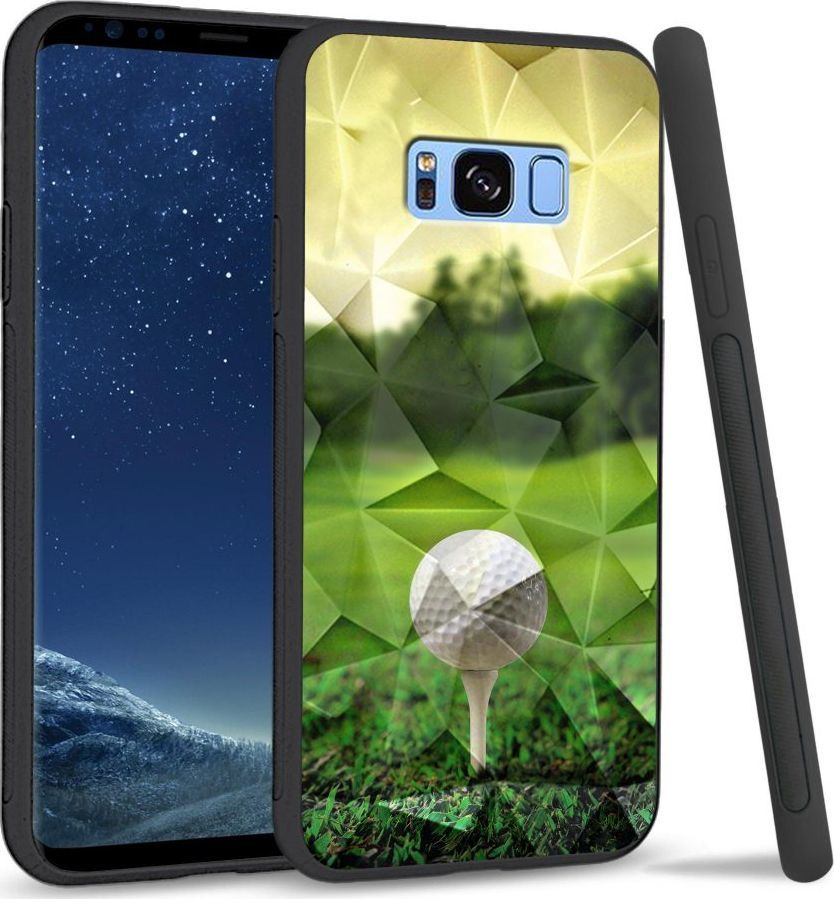 Super Fashion Etui na telefon Samsung Galaxy S8 Plus Crystal Case Golf 1