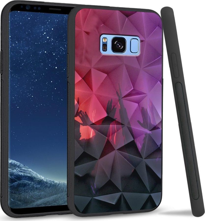 Super Fashion Etui na telefon Samsung Galaxy S8 Plus Crystal Case Party Tonight 1