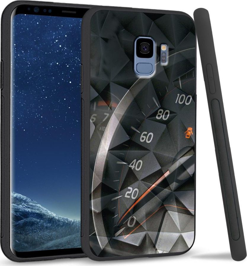 Super Fashion Etui na telefon Samsung Galaxy S9 Crystal Case Speed Limit 1