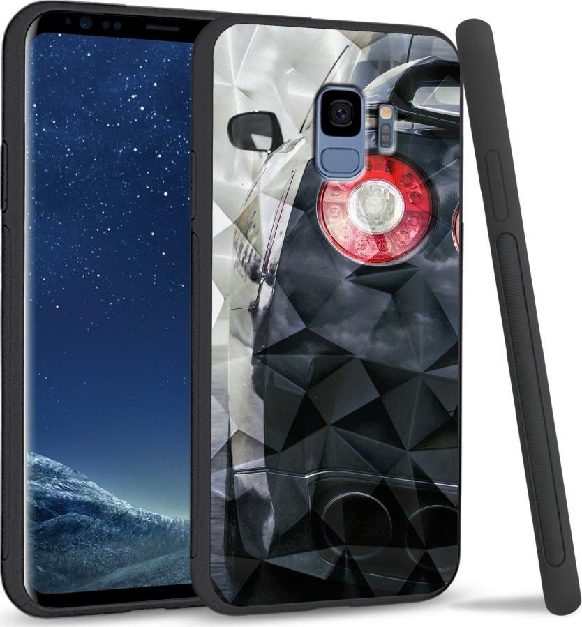 Super Fashion Etui na telefon Samsung Galaxy S9 Crystal Case Tailights 1