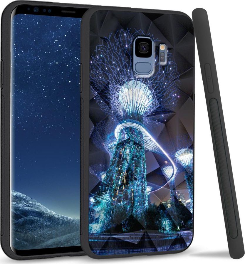 Super Fashion Etui na telefon Samsung Galaxy S9 Crystal Case Architectural Marvel 1