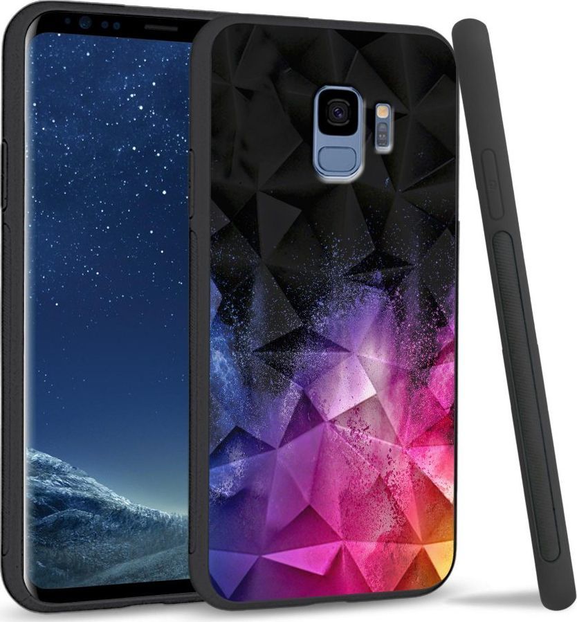 Super Fashion Etui na telefon Samsung Galaxy S9 Crystal Case Splash Colors 1