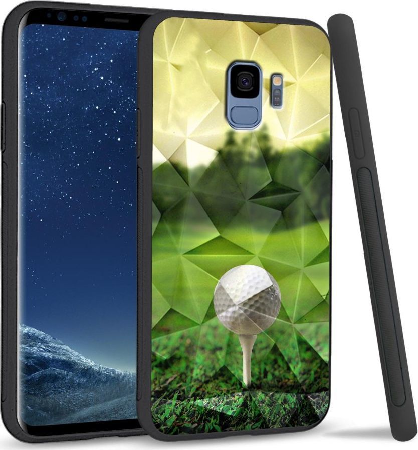 Super Fashion Etui na telefon Samsung Galaxy S9 Crystal Case Golf 1