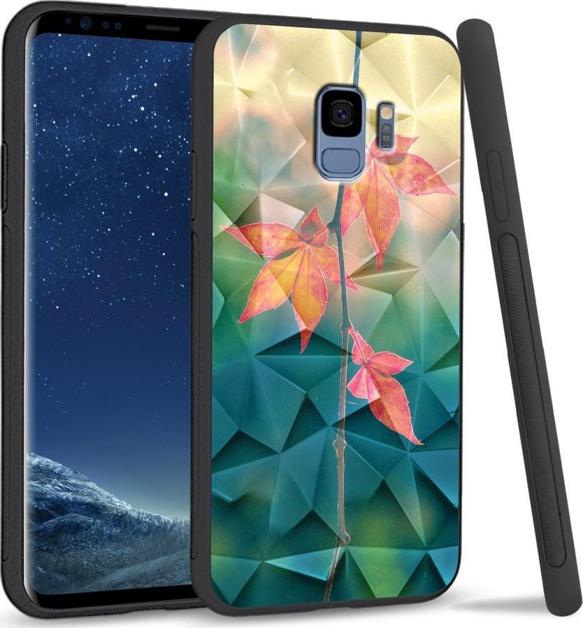 Super Fashion Etui na telefon Samsung Galaxy S9 Crystal Case Autumn Leaves 1