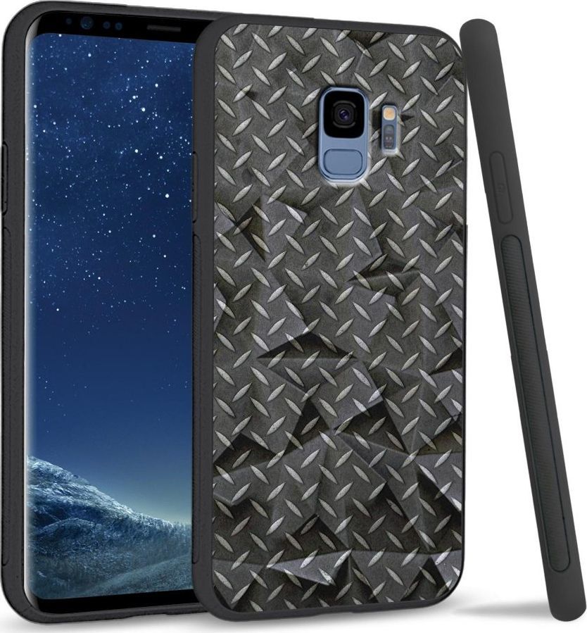 Super Fashion Etui na telefon Samsung Galaxy S9 Crystal Case Metal 1