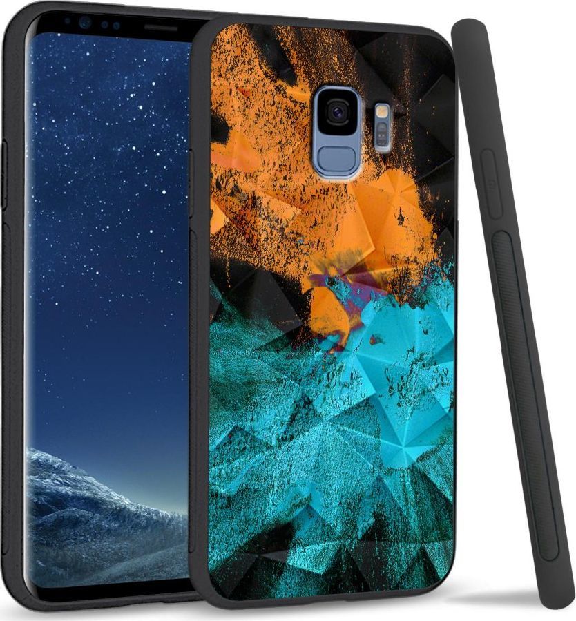 Super Fashion Etui na telefon Samsung Galaxy S9 Crystal Case Color Mix 1
