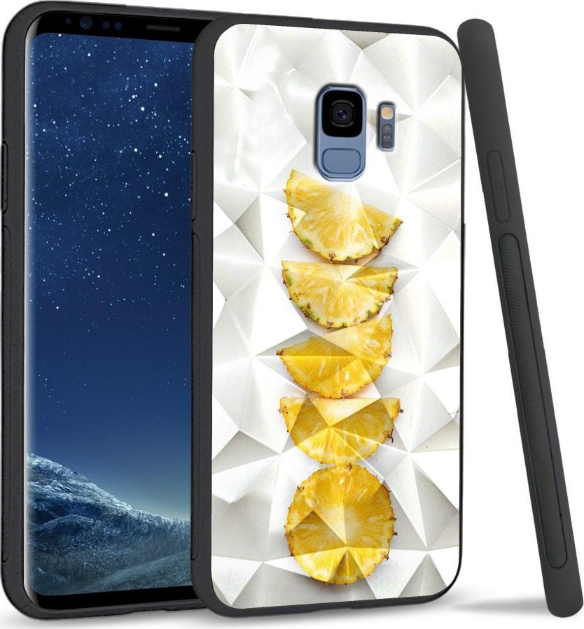 Super Fashion Etui na telefon Samsung Galaxy S9 Crystal Case Pineapple pieces 1