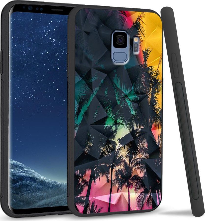 Super Fashion Etui na telefon Samsung Galaxy S9 Crystal Case Trance 1