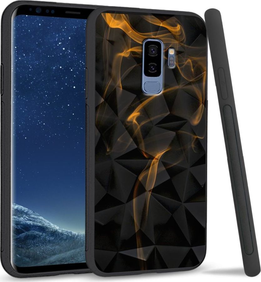 Super Fashion Etui na telefon Samsung Galaxy S9 Plus Crystal Case Orange smoke 1