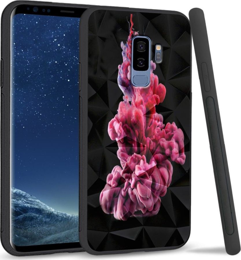 Super Fashion Etui na telefon Samsung Galaxy S9 Plus Crystal Case Water smoke 1