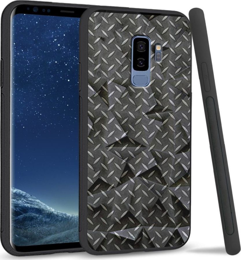 Super Fashion Etui na telefon Samsung Galaxy S9 Plus Crystal Case Metal 1