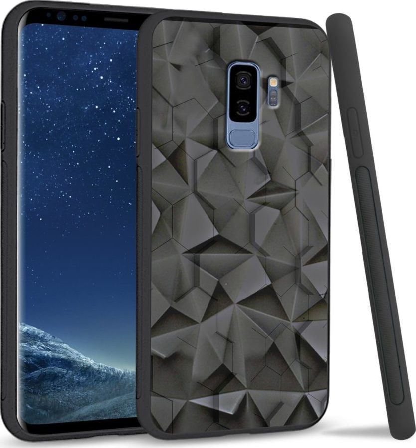 Super Fashion Etui na telefon Samsung Galaxy S9 Plus Crystal Case Honeycomb Pattern 1