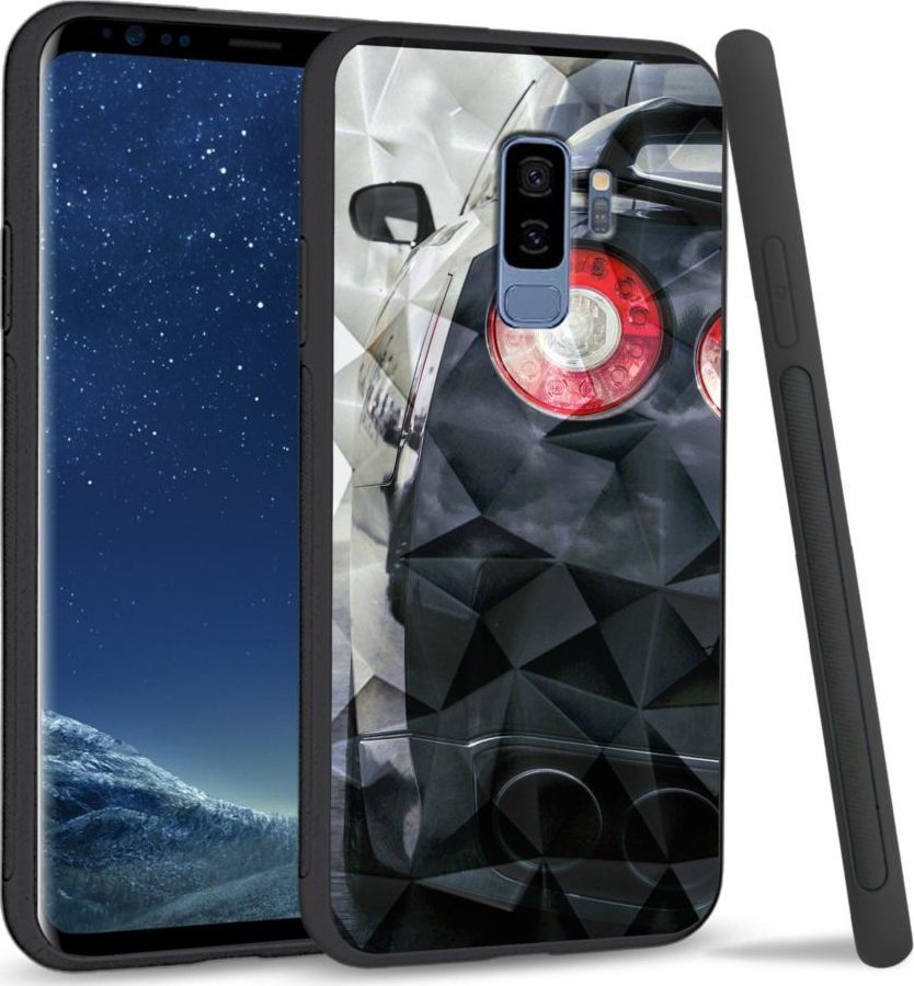 Super Fashion Etui na telefon Samsung Galaxy S9 Plus Crystal Case Tailights 1