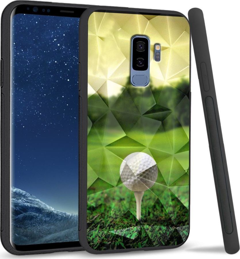 Super Fashion Etui na telefon Samsung Galaxy S9 Plus Crystal Case Golf 1