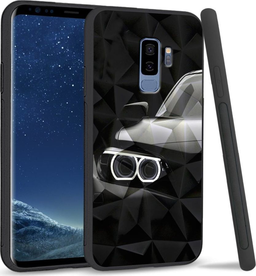 Super Fashion Etui na telefon Samsung Galaxy S9 Plus Crystal Case Car Headlights 1