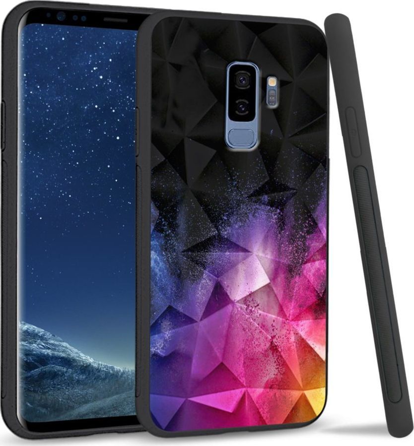 Super Fashion Etui na telefon Samsung Galaxy S9 Plus Crystal Case Splash Colors 1