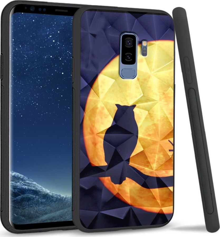 Super Fashion Etui na telefon Samsung Galaxy S9 Plus Crystal Case Night Owl 1