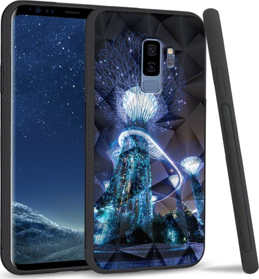 Super Fashion Etui na telefon Samsung Galaxy S9 Plus Crystal Case Architectural Marvel 1