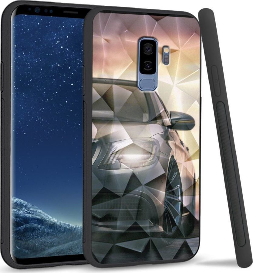 Super Fashion Etui na telefon Samsung Galaxy S9 Plus Crystal Case Stop me if you can 1