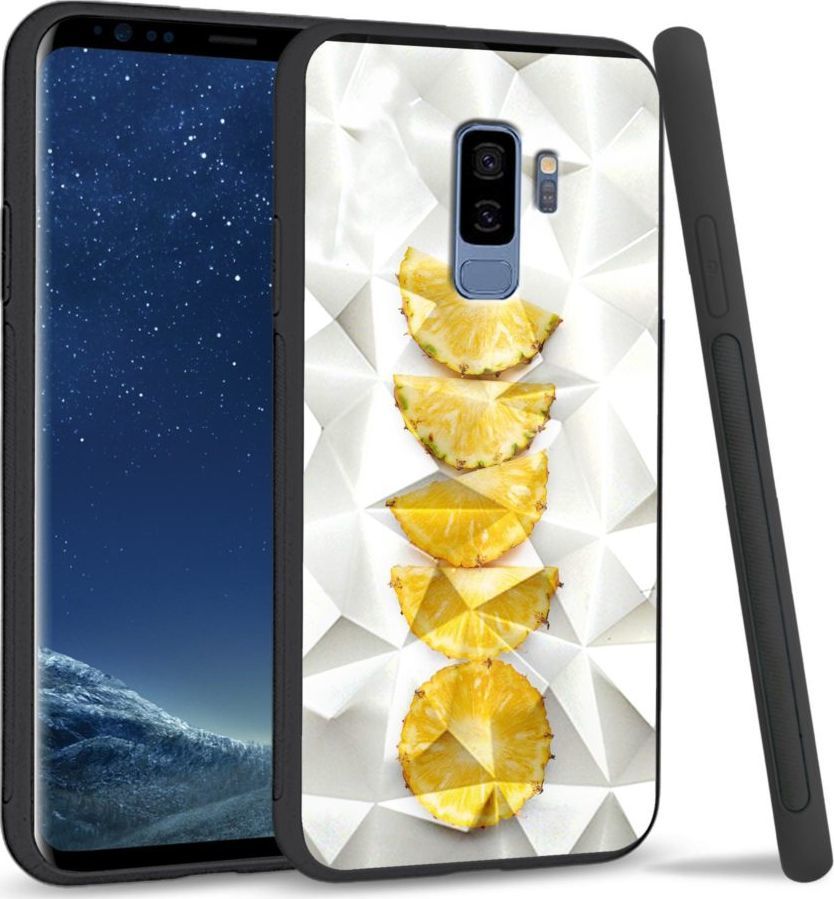 Super Fashion Etui na telefon Samsung Galaxy S9 Plus Crystal Case Pineapple pieces 1
