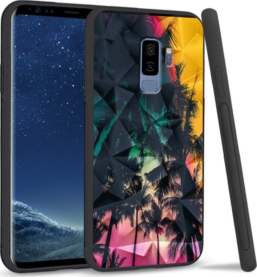 Super Fashion Etui na telefon Samsung Galaxy S9 Plus Crystal Case Trance 1