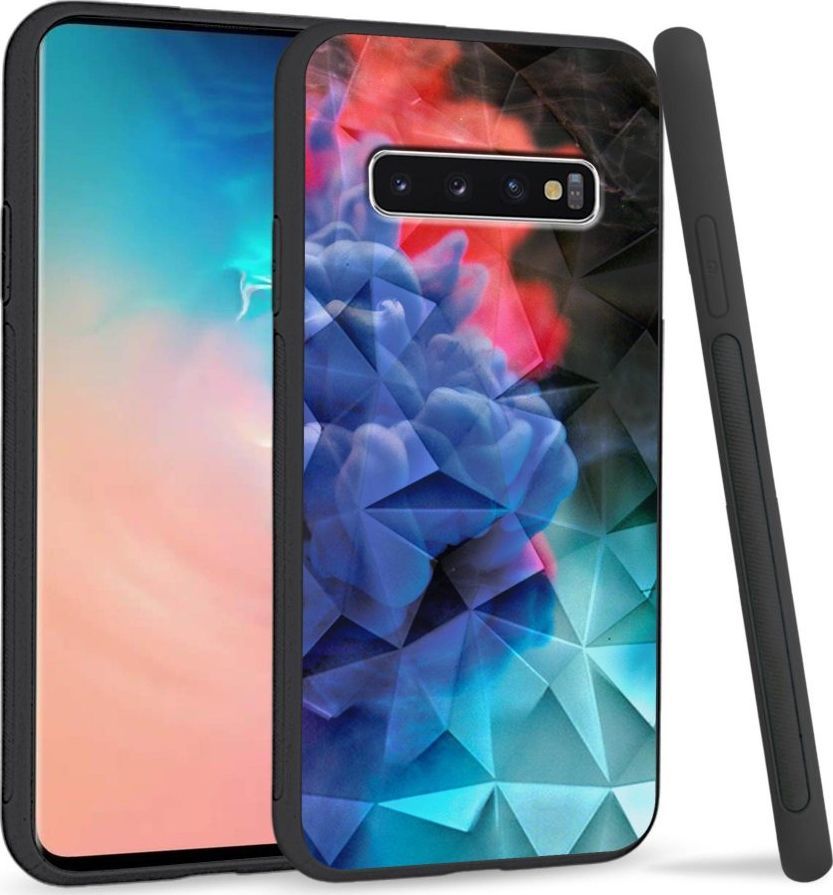 Super Fashion Etui na telefon Samsung Galaxy S10 Crystal Case Water color 1