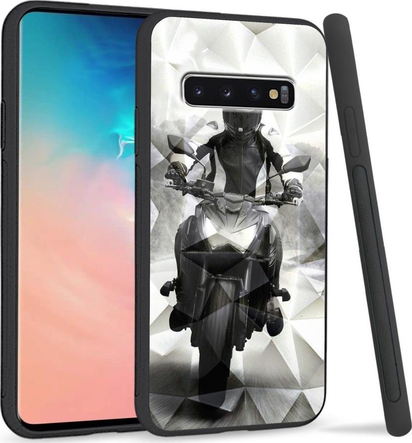 Super Fashion Etui na telefon Samsung Galaxy S10 Crystal Case Racer 1