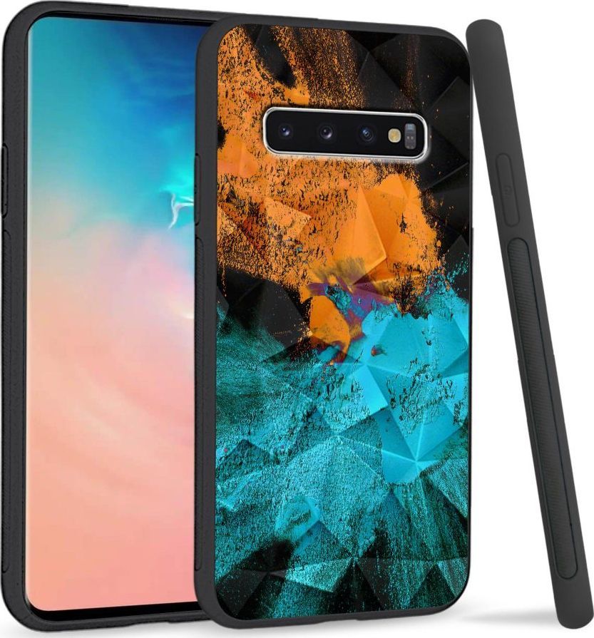 Super Fashion Etui na telefon Samsung Galaxy S10 Crystal Case Color Mix 1