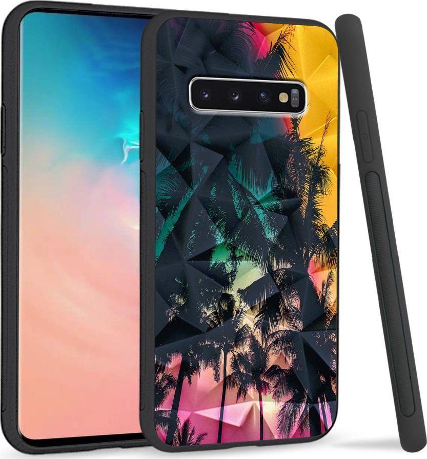 Super Fashion Etui na telefon Samsung Galaxy S10 Crystal Case Trance 1