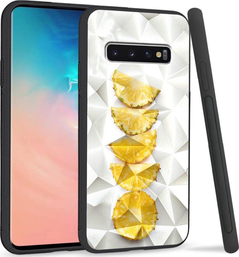 Super Fashion Etui na telefon Samsung Galaxy S10 Crystal Case Pineapple pieces 1